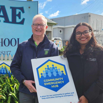 Aotearoa's first solar-battery powered Community Emergency Hub