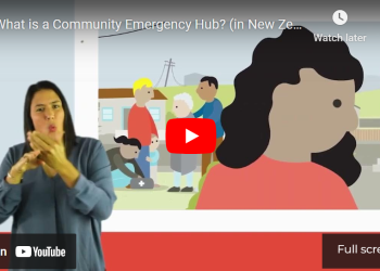 What is a Community Emergency Hub? (in NZSL)